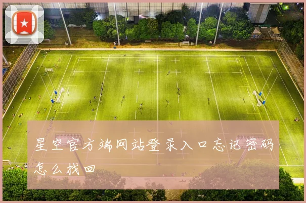 星空官方端网站登录入口忘记密码怎么找回